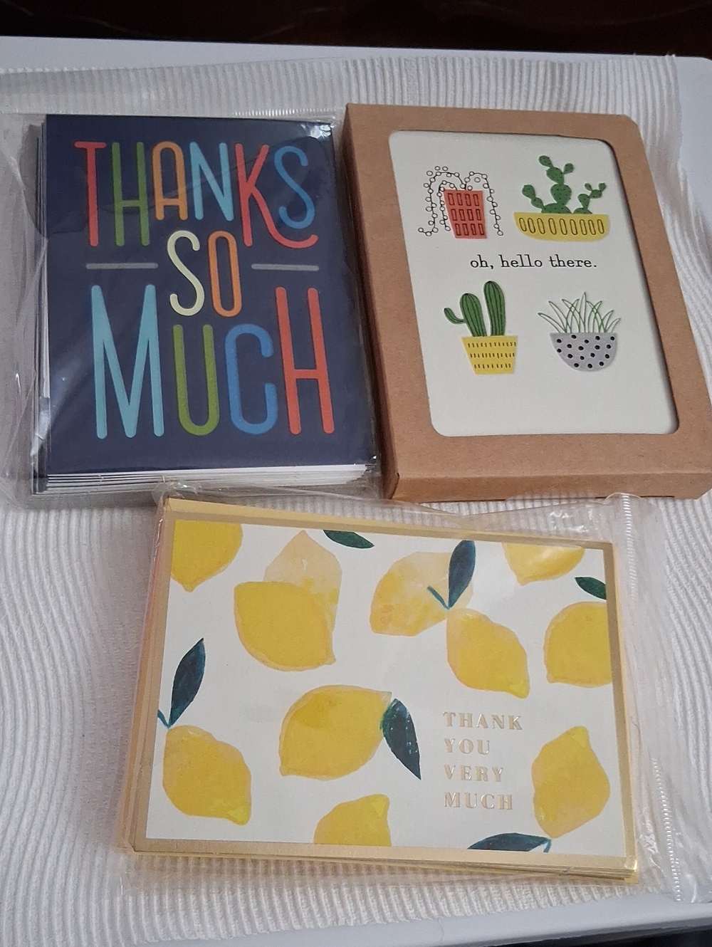 Hallmark Thank You Card Set Random Set Of 10
